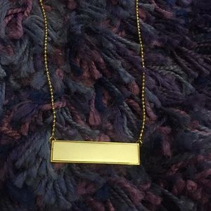 Trina Turk Two Tone Bar Necklace